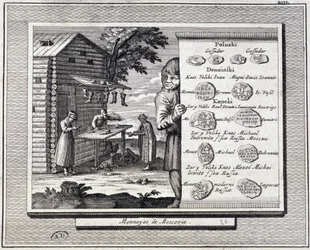 Muscovite coins and shoemaker