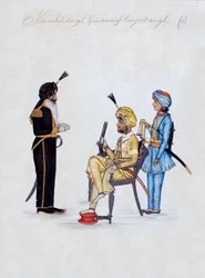 Nounihal Singh Grandson of Ranjeet Singh