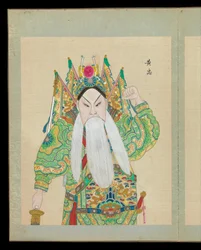 One Hundred Portraits of Peking Opera Characters, Late 19th-Early 20th Century