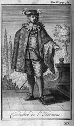 Orders of Chivalry. Knight of Herminei in Brittany in the 14th century. In 