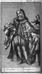 Orders of Chivalry. Knight of the Redeemer or the precious blood of Jesus in the Duchy of Mantua in the 17th century. In 