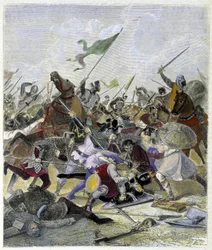 Otto I (912-973) surprised by the rebels in Rome - in 