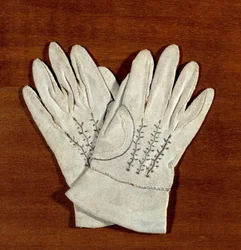 Pair of Gloves of Napoleon II King of Rome (1811-1832), Son of Emperor Napoleon I (1769-1821)