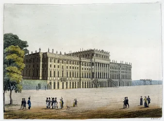 Palace of Schönbrunn in the 19th century