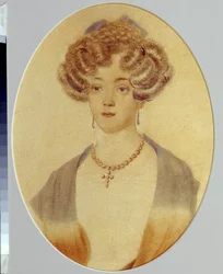 Portrait of Ekaterina Nikolayevna Gontcharova