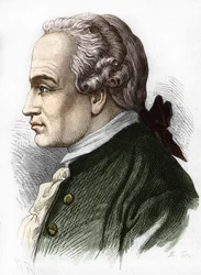 Portrait of Immanuel Kant, German philosopher