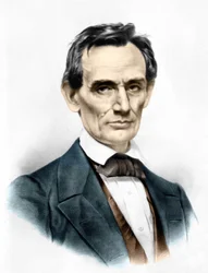 Portrait of Abraham Lincoln, 16th President of the United States