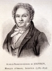 Portrait of Achille François Léonor de Jouffroy, Marquis d
