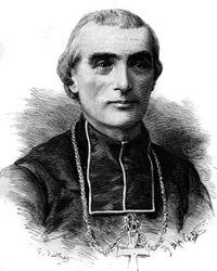 Portrait of Adolphe Perraud, French Churchman and Academician (engraving)