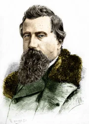 Portrait of Amilcare Ponchielli (1834 - 1886), Italian composer
