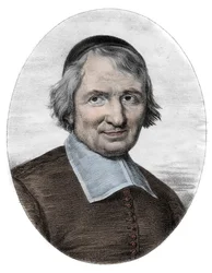 Portrait of Antoine Arnauld dit le Grand Arnauld (1612-1694), French priest, theologian, philosopher and mathematician, member of the Jansenists