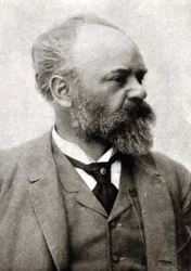 Portrait of Anton (Antonin) Dvorak (1841 - 1904), Czech composer.