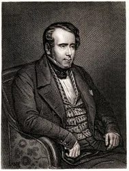 Portrait of Augustin Thierry, French historian