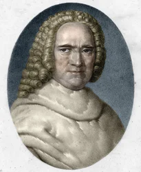 Portrait of Bernard de Jussieu (1699-1777), French botanist