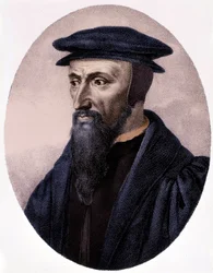 Portrait of Calvin (1509 - 1564)