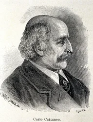Portrait of Carlo Cattaneo (1801-1869)