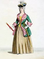 Portrait of Catherine II (1729-1796), Imperator of Russia.