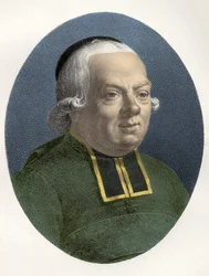 Portrait of Charles, Abbe of the Epee, French pedagogue