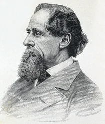 Portrait of Charles Dickens