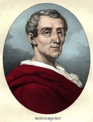 Portrait of Charles de Secondat, Baron de La Brède and Montesquieu (1689 - 1755)