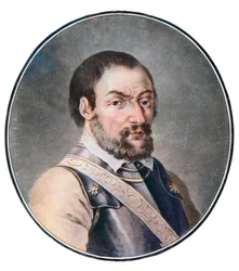 Portrait of Chevalier de Bayard (Pierre Terrail, seigneur of Bayard) (1475-1524), French soldier