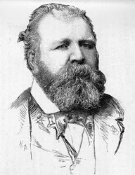 Portrait of Conductor Jules Pasdeloup (1819-1887)