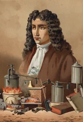Portrait of Denis Papin (1647 - 1714) from 