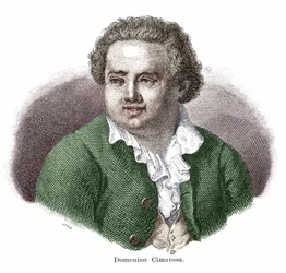 Portrait of Domenico Cimarosa, Italian composer
