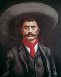 Portrait of Emiliano Zapata