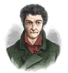 Portrait of Ernst Theodor Wilhelm Hoffmann (1776-1822) German romantic writer.