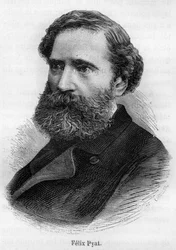 Portrait of Félix Pyat, French Writer, Journalist and Politician (1810-1889)