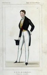 Portrait of François Ferdinand Philippe d