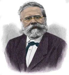 Portrait of Fritz Reuter, German Writer