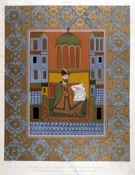 Portrait of Georgian poet Chota Roustaveli (12th century)