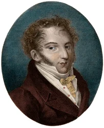 Portrait of Gioachino Rossini (1792-1868), Italian composer