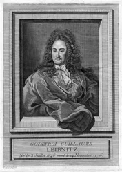 Portrait of Gottfried Wilhelm Leibniz (1646 - 1716)