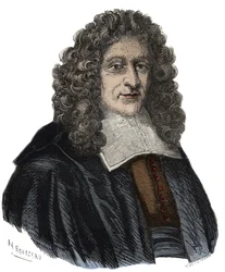 Portrait of Guillaume Amfrye, Abbe of Chaulieu (1639-1720) French libertine poet