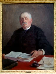 Portrait of Hippolyte Bernheim (1840-1919) French Physician