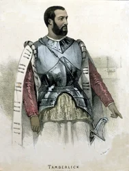 Portrait of Italian tenor Enrico Tamberlick (1820 - 1869) in Otello by Gioacchino Rossini.
