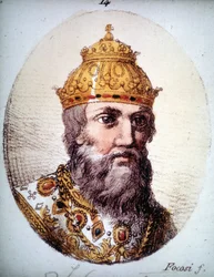 Portrait of Ivan IV the Terrible (1530 - 1584), Russian tsar