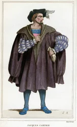 Portrait of Jacques Cartier (1491 - 1557)