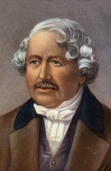 Portrait of Jacques Daguerre, inventor of the daguerreotype
