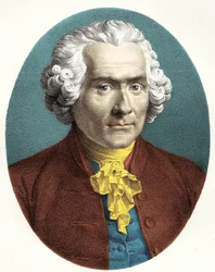 Portrait of Jean Jacques Rousseau