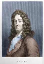 Portrait of Jean Racine, French playwright