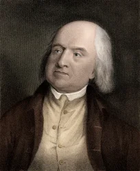 Portrait of Jeremy Bentham (1748-1832), English philosopher, economist, and theoretical jurist