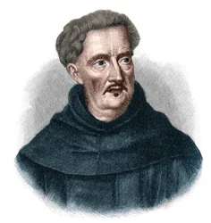 Portrait of Johann Ulrich Megerle, known as Abraham a Sancta Clara (1607-1680). Popular preacher of Austrian Baroque.