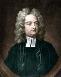 Portrait of Jonathan Swift, Irish writer (1667-1745)