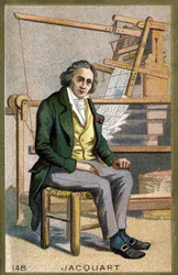 Portrait of Joseph Marie Jacquard (1752-1834), French mechanic inventor of the loom