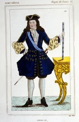 Portrait of King Louis XV.