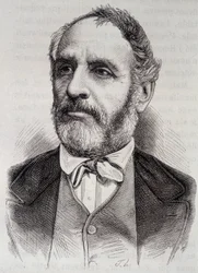 Portrait of Louis Charles Delescluze, French journalist and politician (1809-1871)